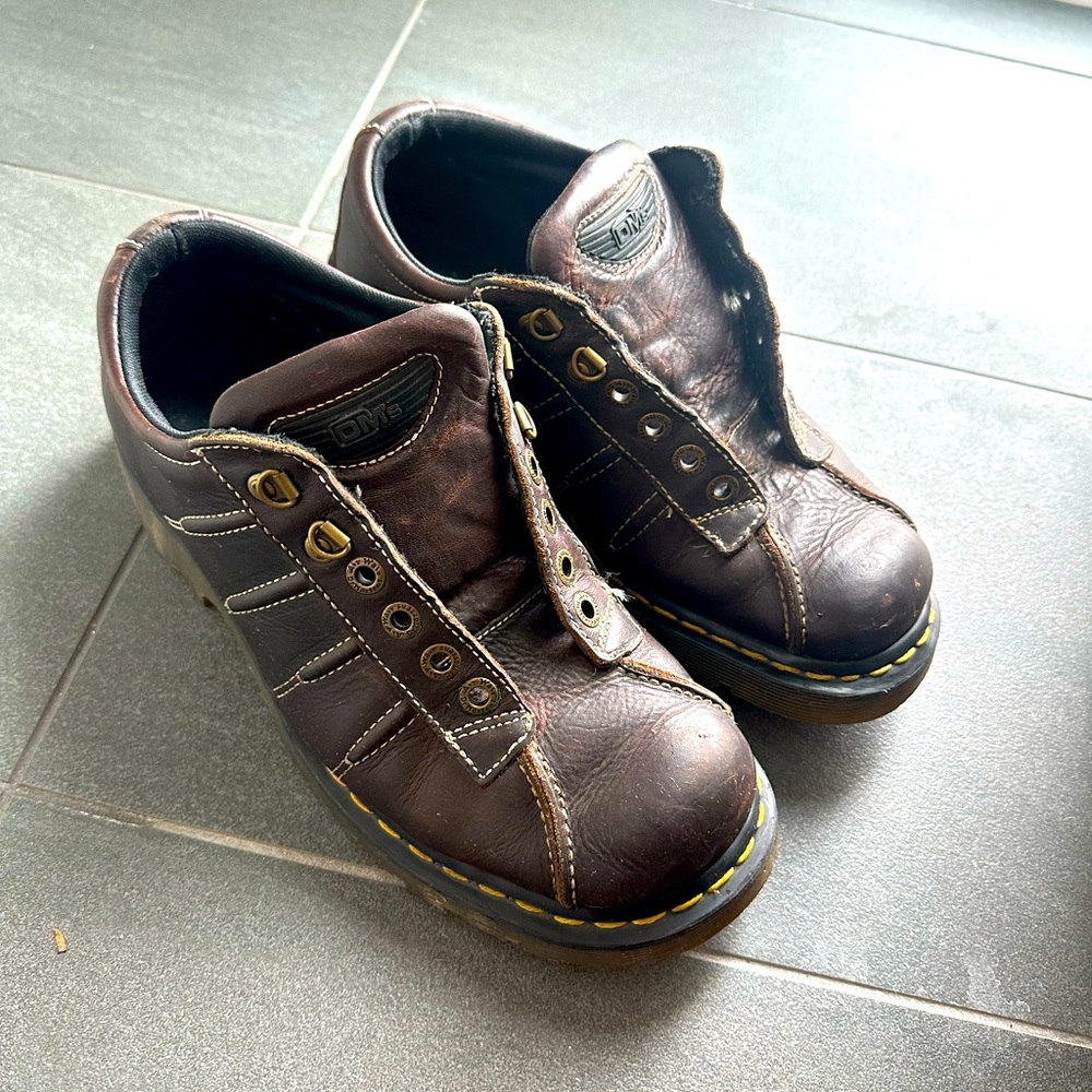 Dr Martens  good condition. Brown leather was just conditioned. Great soles.